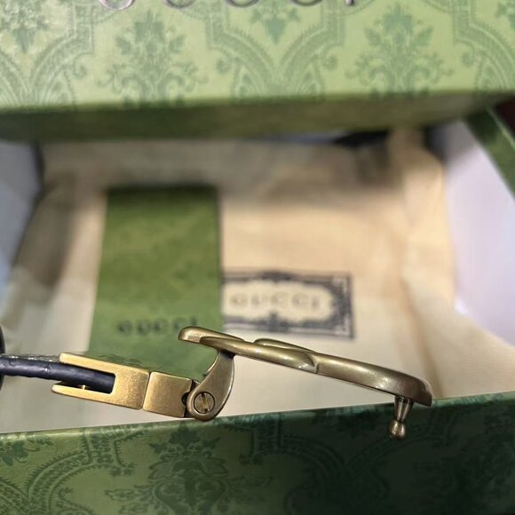 Gucci Double G Reversible Belt Sz 95cm - Picture 4 of 6